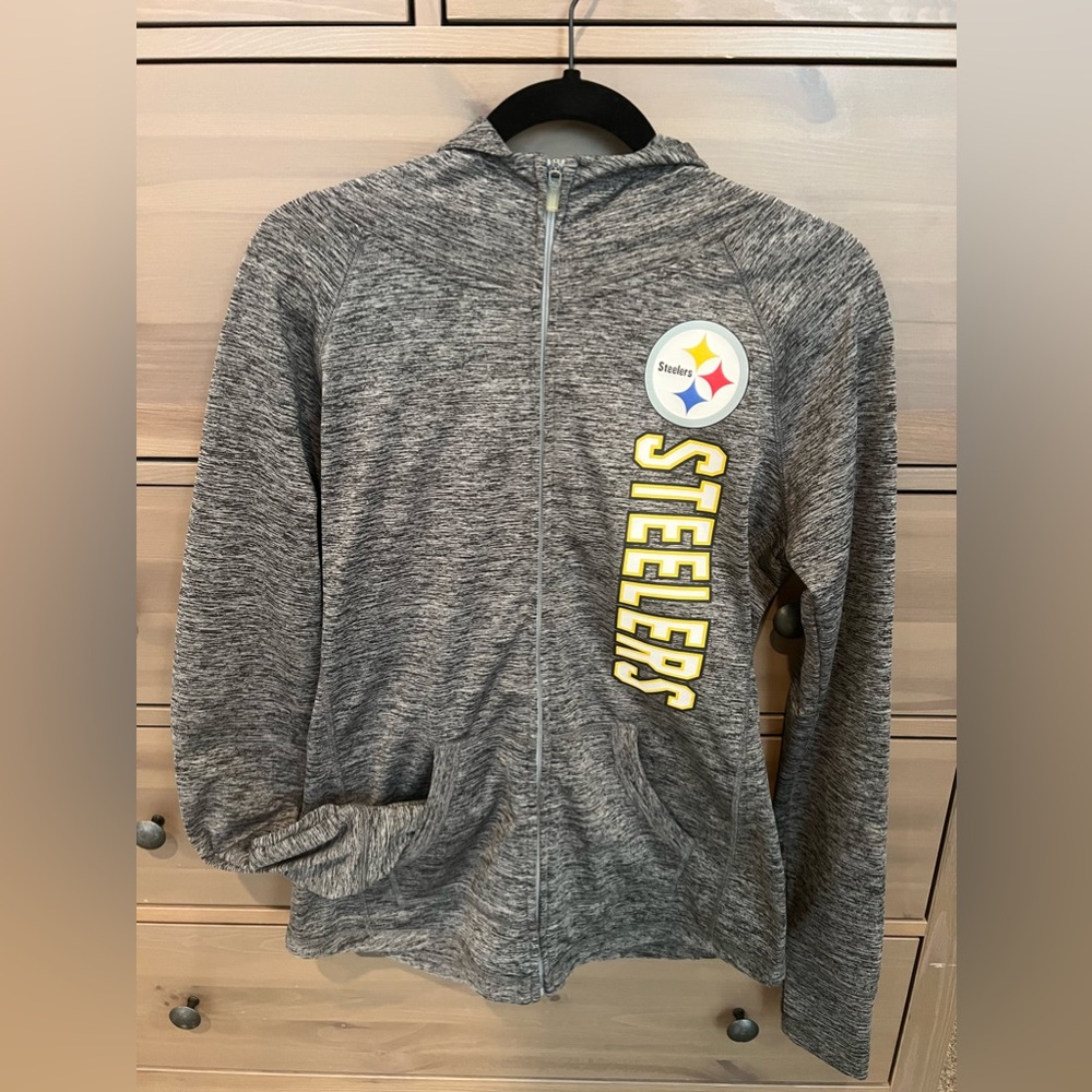 Women’s STEELERS zip up athletic jacket